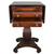 SOLD Antique Mahogany Empire Sewing Table, Drop Leaf Work Stand, 1910s