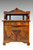 SOLD Antique Oak Carved Server