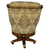 SOLD Regency Style Swivel Office Chair, Lion Head Arms, Brass Claw Feet