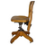 SOLD Antique Ladies Swivel Tilt Desk Chair, Maple, Adjustable Height, 1910s