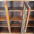 SOLD Antique Mahogany Triple Door Bookcase, Acanthus Posts, Claw Feet, 1890s