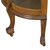 SOLD Antique Oak China Closet, Curved Leaded Glass, Lion Heads, 1890s