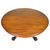 SOLD Antique Mahogany Banquet Dining Table, 60” Round, Claw Feet, 1890s