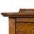 SOLD Antique Victorian Oak Carved Vanity with Beveled Mirror & Ditty Boxes - 1890s