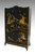 SOLD Black Decorated Chinese Wardrobe