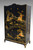 SOLD Black Decorated Chinese Wardrobe