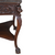 Antique Victorian Mahogany Carved Lion Head Partners Library Table - Horner Style #22427