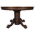 SOLD Antique Victorian Round Oak Claw Foot Dining Table with Leaves – 1890s