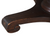 SOLD Antique Mahogany Empire Dining Table 54" Round, Curl Foot Base – Original Finish