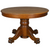 SOLD Antique Victorian Round Oak Claw Foot Dining Table – 1890s