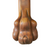 SOLD Antique Victorian Round Oak Claw Foot Dining Table – 45” Round, Extends to 75”