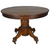 SOLD Antique Victorian Round Oak Claw Foot Dining Table – 1890s