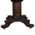 SOLD Antique Victorian Round Oak Dining Room Table – Split Pedestal Base