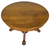 SOLD Larkin Round Oak Dining Table – 42” Solid Top – Opens to 74"