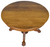 SOLD Larkin Round Oak Dining Table – 42” Solid Top – Opens to 74"