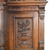 SOLD Antique Carved Oak Sideboard w/ Sea Serpents, Lions, Faces -1880s