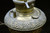 SOLD Brass Embossed Victorian Rayo Aladdin Lamp