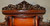SOLD Antique Mahogany Herter Style Heavily Carved Etagere