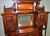 SOLD Antique Mahogany Herter Style Heavily Carved Etagere