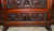 SOLD Antique Mahogany Herter Style Heavily Carved Etagere