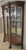 SOLD Antique Large Carved Lion Body Curved Glass China Closet China Cabinet