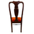 SOLD Set of 6 Queen Anne Mahogany Dining Chairs, c.1920s
