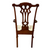 SOLD Set of 6 Mahogany Chippendale Dining Chairs, 1920s