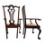 SOLD Set of 12 Mahogany Chippendale Dining Chairs, 2 Arm, 10 Side