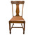 SOLD Set of 5 Antique Oak Empire Dining Chairs – Tiger Sawn - 1910s