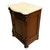 SOLD Early Victorian Walnut & Mahogany Marble-Top Half Commode