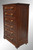 SOLD Antique Victorian Six Drawer Walnut Tall Chest Dresser
