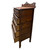 SOLD Antique Victorian Carved Oak Tall Chest of Drawers, Dresser by Larkin
