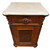 SOLD Antique Victorian Marble Top Half Commode - c. 1900s Nightstand