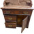 SOLD Victorian Rose Marble Top Commode w/ Backsplash & Candle Shelves