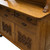 Victorian Carved Oak Sideboard with Mirrored Back – c. 1890s #22525