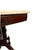 SOLD Victorian Walnut Marble Top Lamp Table – 1880s