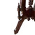 SOLD Victorian Walnut Marble Top Lamp Table – 1880s