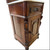 SOLD Victorian Marble Top Half Commode – Walnut with Backsplash - 1880s