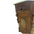 SOLD Victorian Marble Top Half Commode – Walnut with Backsplash - 1880s