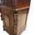 SOLD Victorian Marble Top Half Commode – Walnut with Backsplash - 1880s