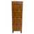 Antique Victorian Oak Four Drawer File Cabinet – Goldsmith Bros, New York #22549