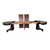 Antique Victorian Black Walnut Banquet Dining Table – Extends to 14 Feet! #22619