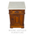 Antique Victorian Marble Top Half Commode Nightstand – Original Finish #22618