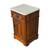 Antique Victorian Marble Top Half Commode Nightstand – Original Finish #22618