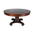 Antique Round Mahogany Empire Style Dining Table – 54” Round – c.1900s #22611