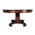 Antique Round Mahogany Empire Style Dining Table – 54” Round – c.1900s #22611