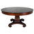 Antique Round Mahogany Empire Style Dining Table – 54” Round – c.1900s #22611