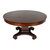 Antique Round Mahogany Empire Style Dining Table – 54” Round – c.1900s #22611