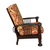 Antique Tiger Oak Morris Chair w/ Caned Sides – Adjustable Back – c.1890s #22598