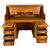 Antique 60” Quarter Sawn Oak Roll Top Desk Victorian Tambour Office Desk #22370